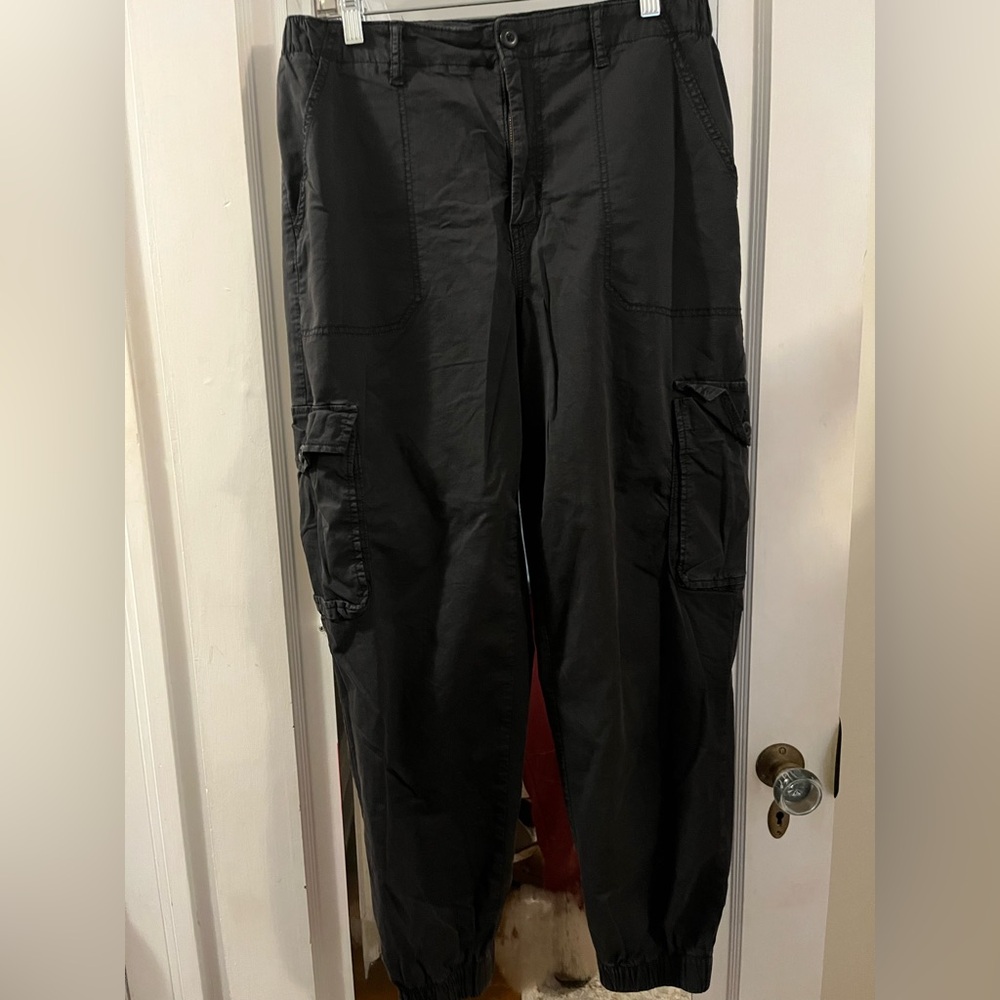 Womens Black Cargo Pants